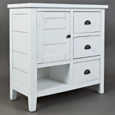 Artisan's Craft Accent Chest in Weathered White